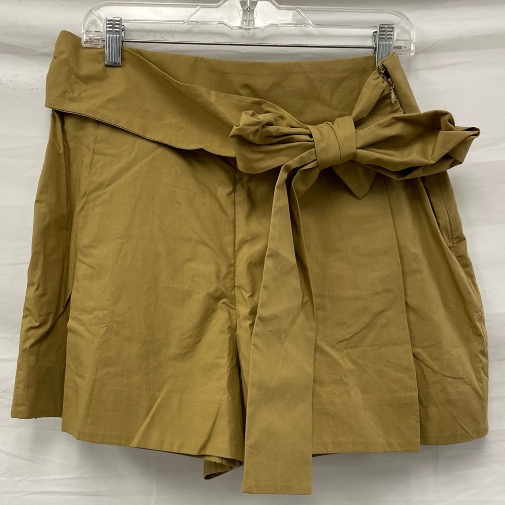 J. Crew Tan High Waist Women's Shorts with Bow